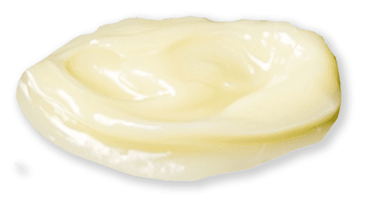 Natural beeswax balm texture